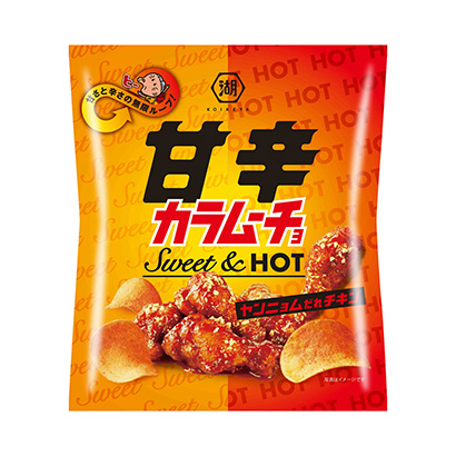 甘辛卡拉姆·乔尧姆·谁鸡湖池屋点心包装设计(图1)