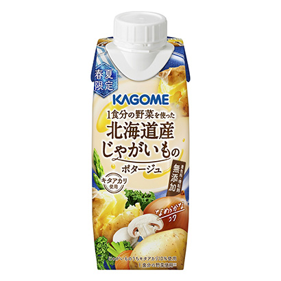 使用了餐蔬菜的北海道产土豆浓汤可果美(图1)