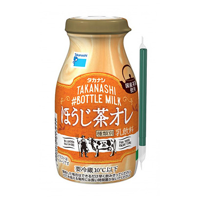 高田梨瓶装牛奶搪瓷茶我高田梨乳业乳相关饮料包装设计(图1)