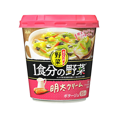令人吃惊的蔬菜餐的蔬菜明太奶油朝日集团(图1)