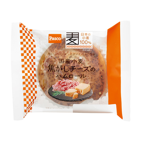 国产小麦烤奶酪火腿卷包装设计欣赏(图1)
