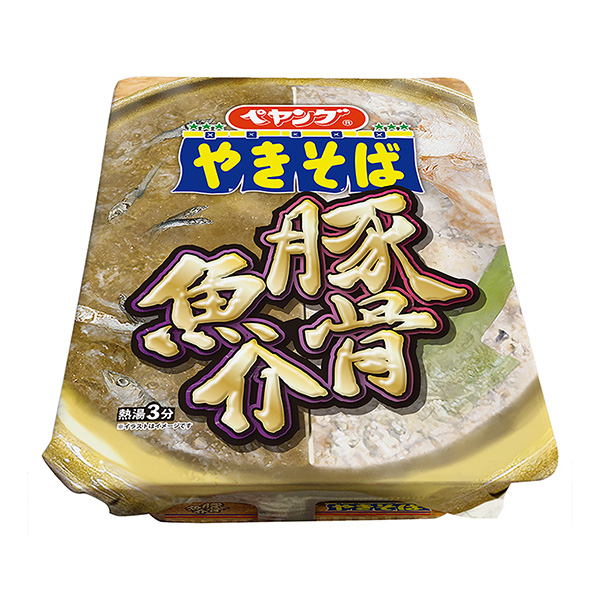  peyoung猪骨鱼介炒面包装设计欣赏(图1)