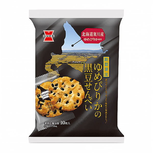 梦光的黑豆脆饼岩冢制果包装设计(图1)