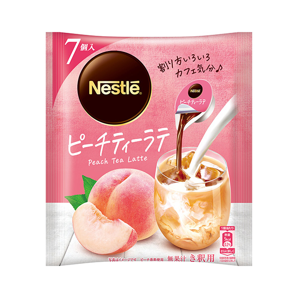 雀巢咖啡水蜜桃茶包装设计欣赏(图1)