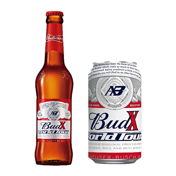 包装设计欣赏百威＜ BudX World Tour ＞ ( AB InBev Japan ) (图1)
