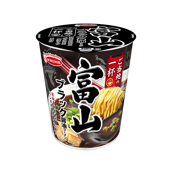 包装设计欣赏当地一杯＜富山黑酱油拉面＞ (王牌厨师) (图1)