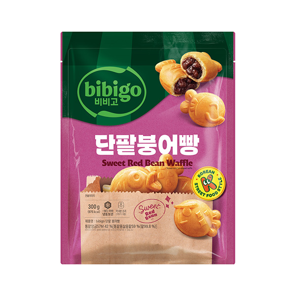 包装设计欣赏bibigo面包＜豆沙＞ ( CJ FOODS JAPAN ) (图1)