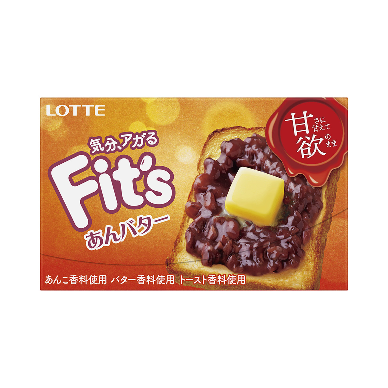 包装设计欣赏fit’s ＜甘欲的豆沙黄油＞ (乐天) (图1)
