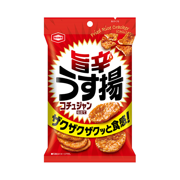 包装设计欣赏辣味炸(龟田制果) (图1)