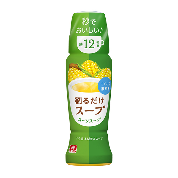 包装设计欣赏打碎的汤＜玉米汤＞ (理研维生素) (图1)