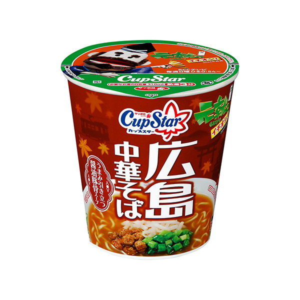 包装设计欣赏札幌一番杯之星＜广岛中华荞麦面＞ (太阳鱼食品) (图1)
