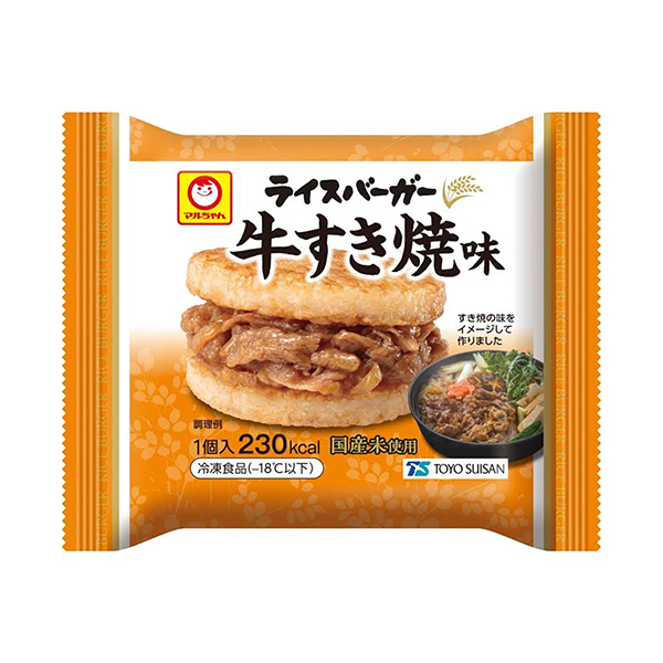 包装设计欣赏马尔先生米饭汉堡＜牛肉火锅烧烤＞ (东洋水产) (图1)