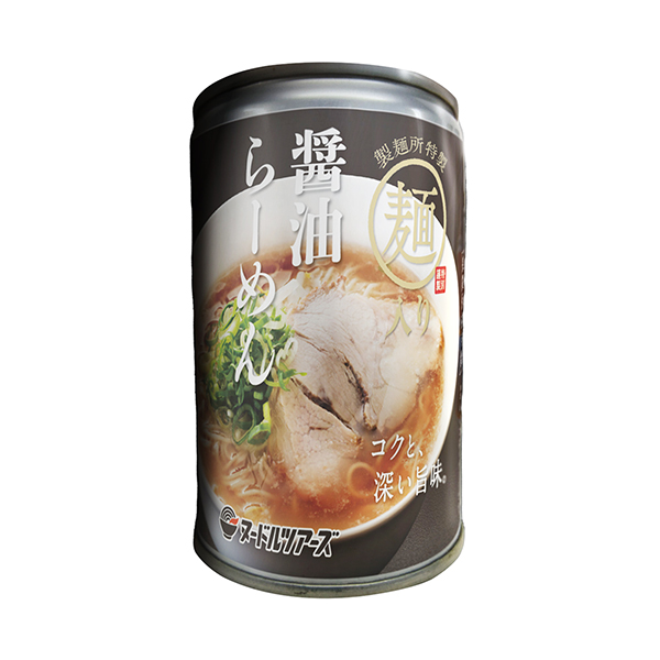 包装设计欣赏拉面罐＜酱油拉面＞ (丸山制面) (图1)