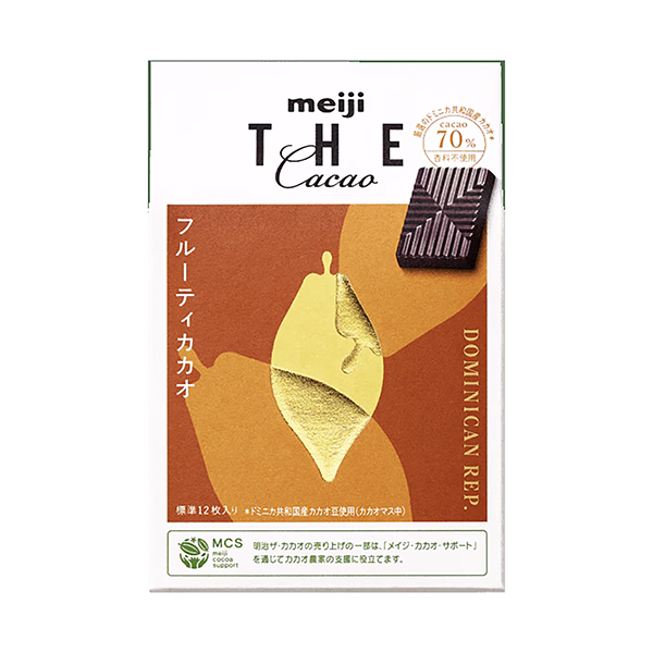 包装设计欣赏明治可可＜水果可可＞ (明治) (图1)