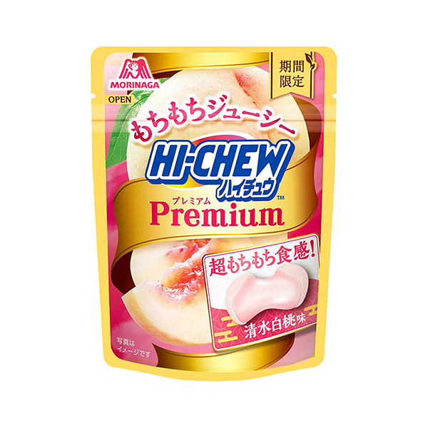 包装设计欣赏高丘高级＜清水白桃味＞ (森永制果) (图1)