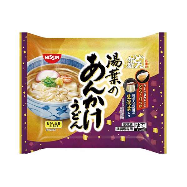 包装设计欣赏冷冻日清的乌冬兵卫＜豆腐皮烩面＞ (日清食品冷冻) (图1)