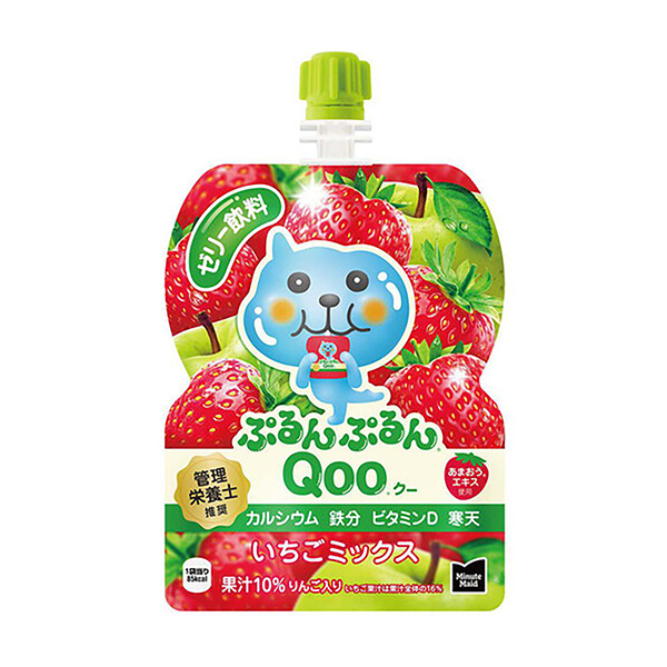 包装设计欣赏风姿Qoo ＜草莓混合＞ (可口可乐系统) (图1)