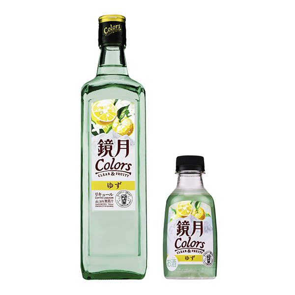 包装设计欣赏镜月Colors ＜柚子＞ (三得利) (图1)