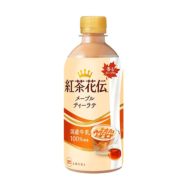 包装设计欣赏红茶花传＜枫茶拿铁＞ (可口可乐系统) (图1)