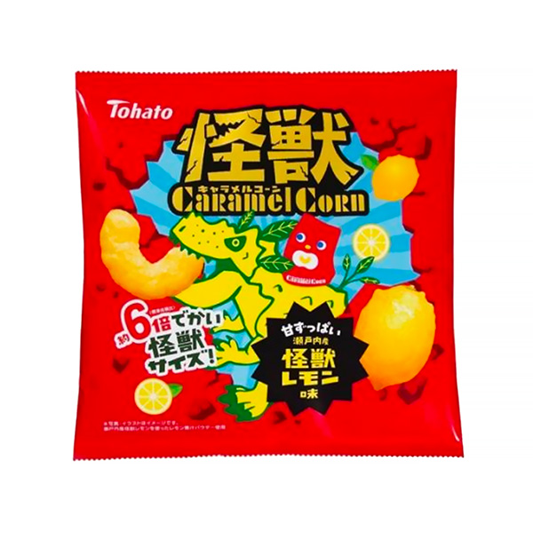 包装设计欣赏怪兽焦糖玉米＜怪兽柠檬味＞ (东鸽子) (图1)