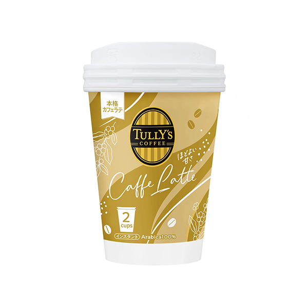 包装设计欣赏杯装Tully’s coffee拿铁咖啡(伊藤园) (图1)