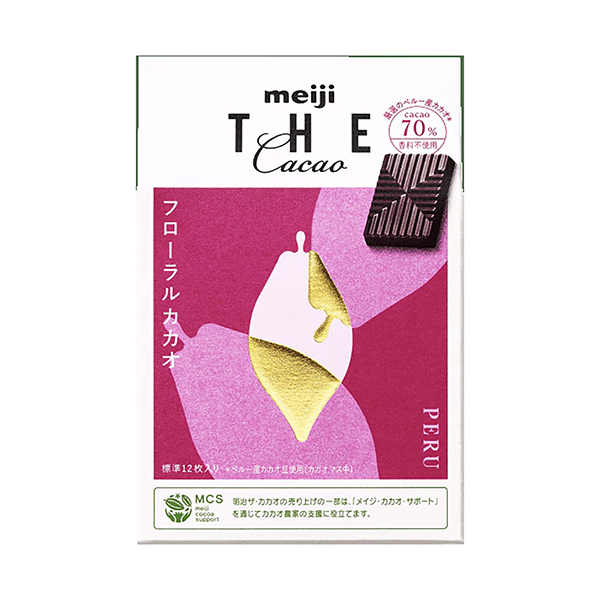 包装设计欣赏明治可可<花香可可> (明治) (图1) 包装设计欣赏明治可可<花香可可> (明治) (图1)