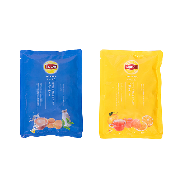 包装设计欣赏糖果＜牛奶＞ ＜柠檬＞ (利普顿茶融合日本服务) (图1)